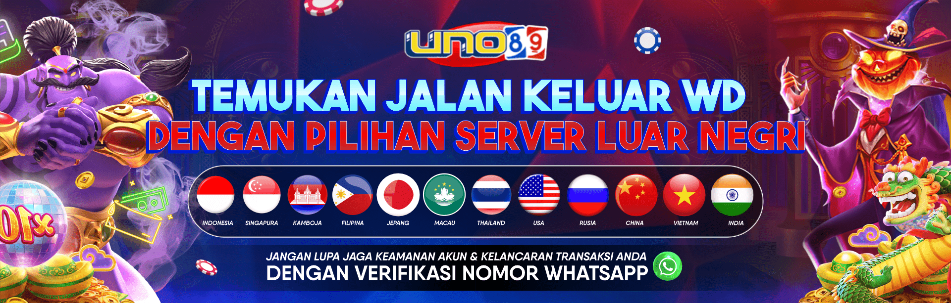 Wede menggunakan Panel Server Luar