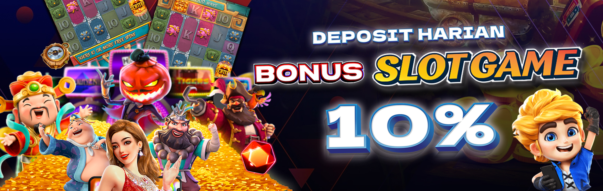 Bonus Deposit Harian SLOT 10% UNO89