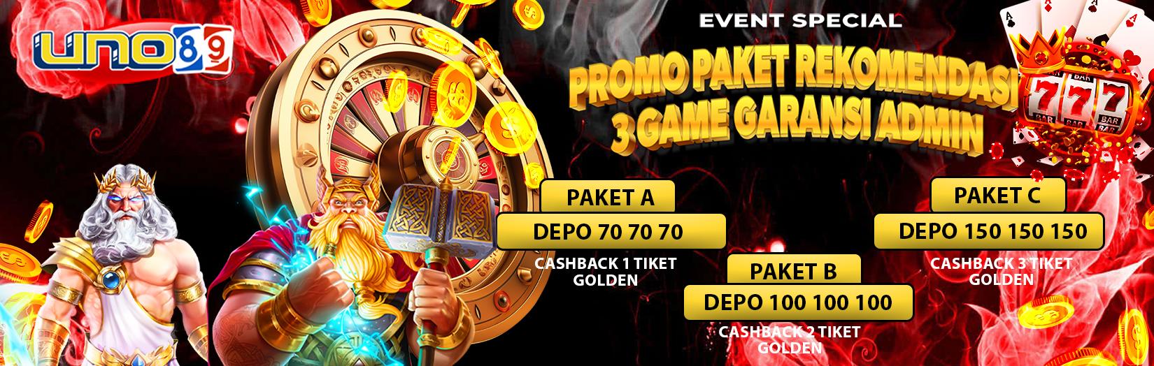 PROMO PAKET 3 GAME GARANSI ADMIN