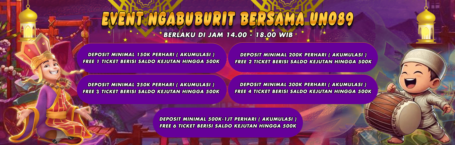 EVENT NGABUBURIT BERSAMA UNO89