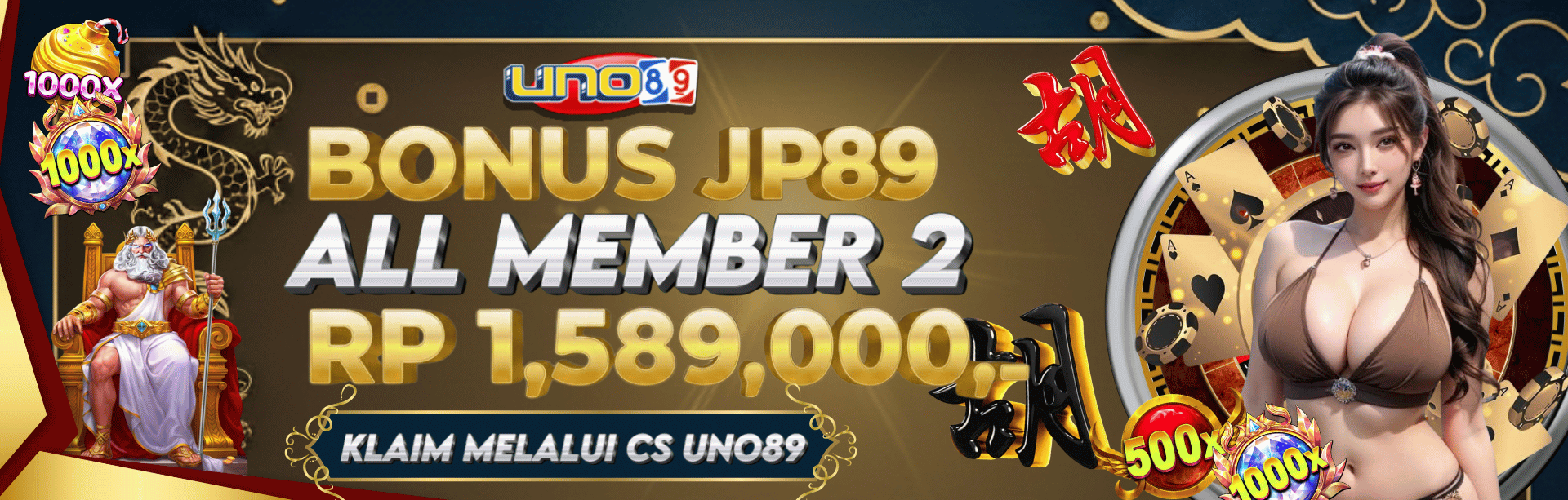 UNO89 - BONUS JP89 SEASON 2