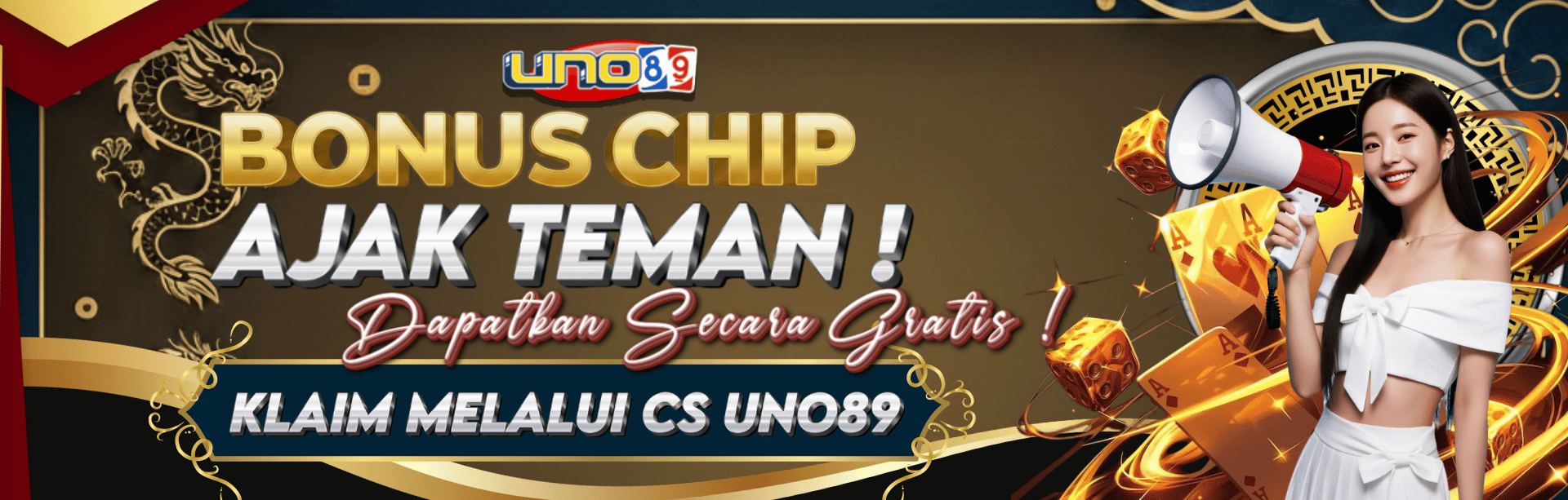 UNO89 - BONUS CHIP AJAK TEMAN