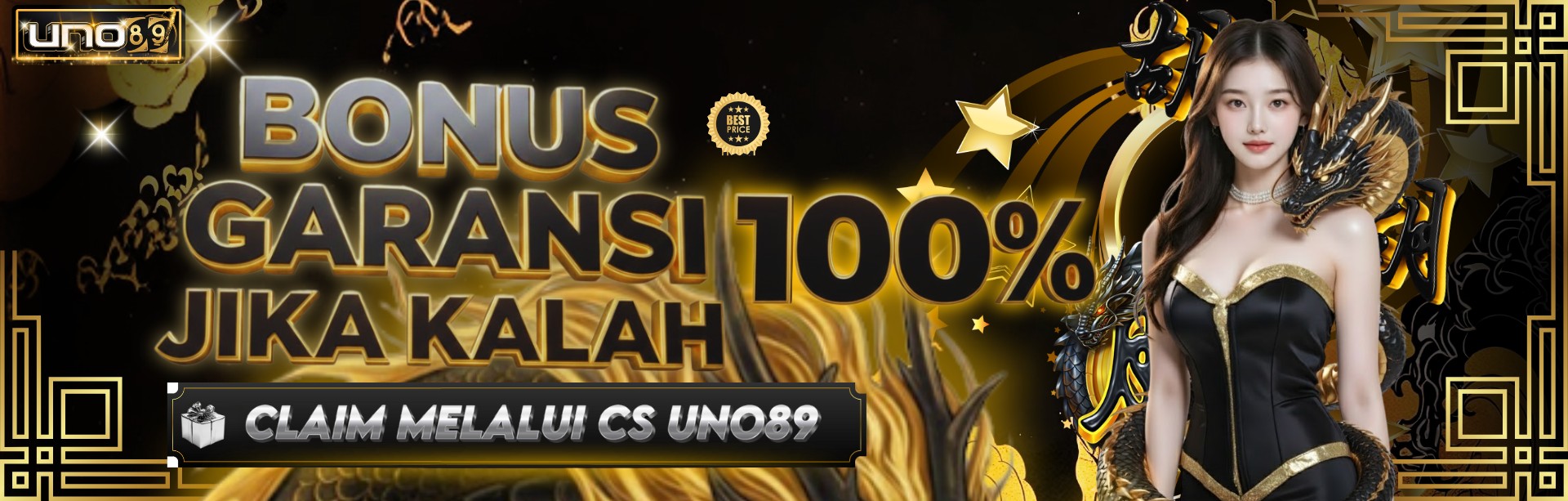 GARANSI KEKALAHAN 100%