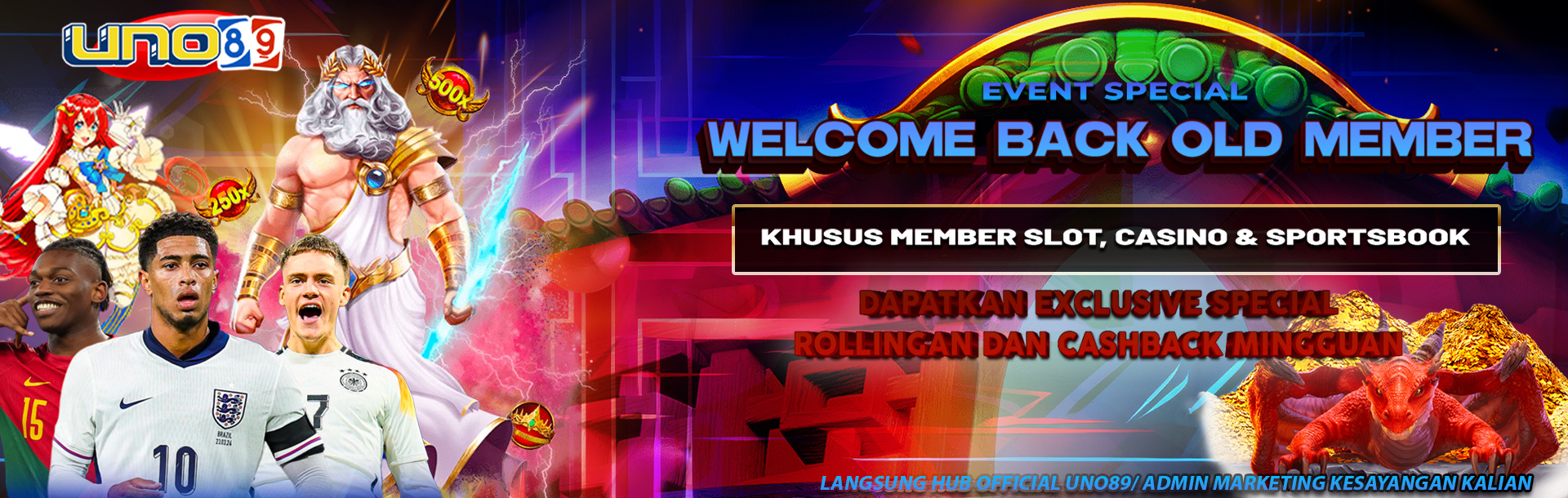 EVENT WELCOME BACK OLD PLAYER