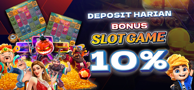 Bonus Deposit Harian SLOT 10% UNO89